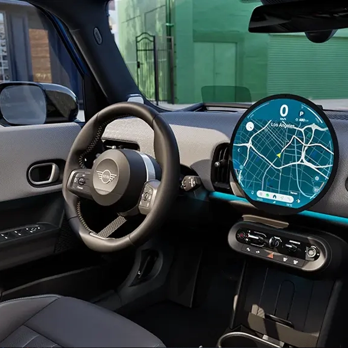 Écran tactile central de la MINI Cooper 5 portes